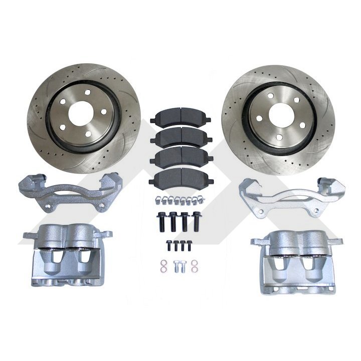 数々の賞を受賞 Approved Performance C3122FP Front Brake Kit Drilled and