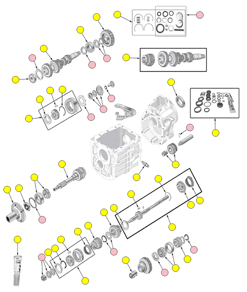 thumbnail image 2 of Crown Automotive Transfer Case Thrust Washer - Jeep Replacement Part 2 of 13
