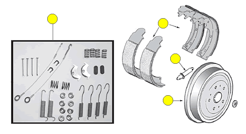 Rear Brake - Cherokee XJ | Crown Automotive Sales Co