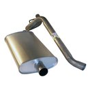 Muffler & Tailpipe (Oval Style)