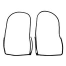 Door Weatherstrip Set (Rear)