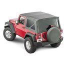 Replacement Soft Top (2 Door-Black Diamond)